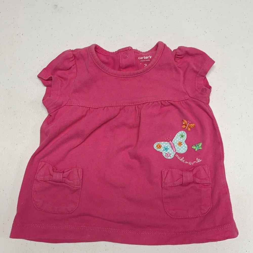 Bundle of 6 Carter’s Infant Girls Clothing